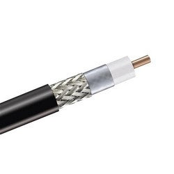 CommScope CNT-600-FR | CNT-600-FR, CNT 50 Ohm Braided Coaxial Cable, black non-halogenated, fire retardant polyolefin jacket