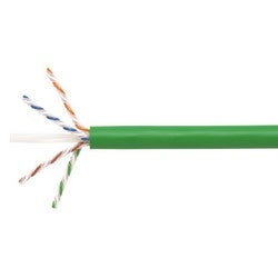 Commscope 1091B GR 4/23 W1000 | 760107110 Copper Cable, GigaSPEED X10D 1091B, Category 6A, 23 AWG, 4 Pair, Unshielded, UTP, Solid Bare Copper Conductor, PO/PVC, CMR, Riser Cable, Green Jacket, 1000Ft, Box