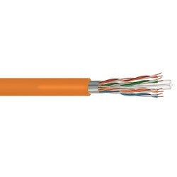 Commscope CS34P ORANGE | UN874017904/10 CS34P Category 6 F/UTP Cable, plenum, orange jacket, 4 pair count, 1000 ft (305 m) length, reel