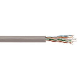Commscope CS37P GRAY | UN874026714/10 CS37P ETL Verified Category 6 U/UTP Cable, plenum, gray jacket, 4 pair count, 1000 ft (305 m) length CommPak