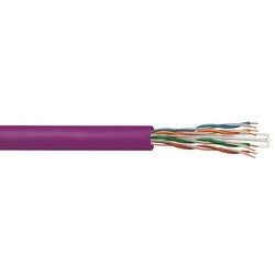 Commscope CS37P VIOLET | UN874026314/10 CS37P ETL Verified Category 6 U/UTP Cable, plenum, violet jacket, 4 pair count, 1000 ft (305 m) length CommPak