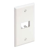Panduit CFP2IW | Faceplate, 2 Port, Classic, Off White