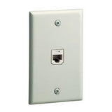 Panduit CFP1WH | Faceplate, 1 Port, Classic, White