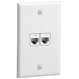 Panduit CFP2WH | Faceplate, 2 Port, Classic, White