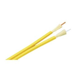 Panduit FSIP902Y | 2 Fiber Cable, OS2, Indoor Interconnect, Plenum, 900um Buffered