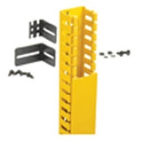 Panduit FRHD2KTYL | FiberRunner Vertical Cable Manager Kit, 2x2, YL