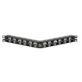 Panduit CPPA48HDEWBL | Mini-Com Angled Patch Panel, 48 port, 1 RU, BL