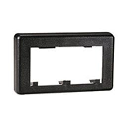 Panduit MFFPEBL | Faceplate Extender, Modular Furniture, Black