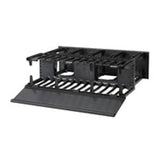Panduit NM3 | NetManager HC Horizontal Dual-Sided Manager, 3RU, Black