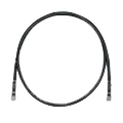 Panduit UTPSP45BLY | Copper Patch Cord, Cat 6, Black UTP Cable, 45 Feet