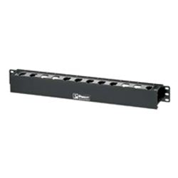 Panduit WMPLFSE Horizontal Cable Manager Front Only 1 RU, 1.7";H x 19.0";W x 2.7";D (44mm x 483mm x 69mm).