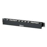 Panduit WMPLFSE Horizontal Cable Manager Front Only 1 RU, 1.7";H x 19.0";W x 2.7";D (44mm x 483mm x 69mm).