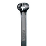 Panduit BT5LH-C0 Cable Tie, Metal Barb, 18.1";L (460mm), Light-Heavy, Weather-resistant, Black