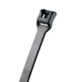 Panduit ILT2S-C0 Cable Tie, In-Line, 8.3";L (211mm), Standard, Weather-resistant, Black, Pack of 100