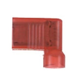 Panduit DNFR18-250FIB-L | Female Disconnect, Right Angle, Nylon Fully Insulated, 22, 18 AWG, 0.250 x 0.032 Tab Size, Funnel Entry