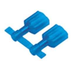 Panduit DNF14-250FIM-2K | Reel Smart Dnf14-250Fim-2K Disconnect, Male, Blue, Nylon, 14-16 Awg, .25X .032"