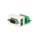 Panduit CMD15HDEIY D-Sub Connector, 15 Pin HD, Electric Ivory