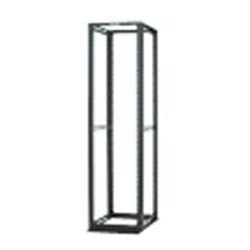 Panduit R4P2396 | 4-Post Rack, 52Ru, 23 In. Deep, #12-24 Threaded E-Rails, Black