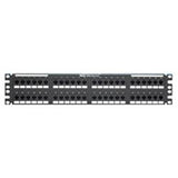 Panduit DP48688TGY | Cat 6 Punchdown Patch Panel, 48 Ports, 2 Ru, Black