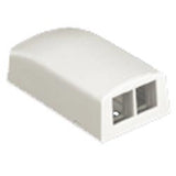 Panduit NK2BXIW-A | NK 2-Port Surface Mount Box, Off White