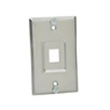 Panduit KWPY | Keystone stainless steel Wall phone plate