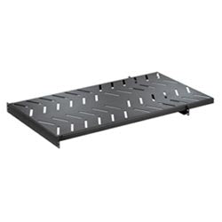Panduit RSHLF | 4-Post Rack Shelf, 1 RU, Steel, Black, 30.5" Depth