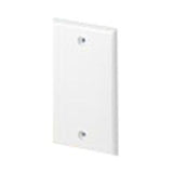 Panduit CPNIW | Single Gang Screw-on Blank Faceplate, Off White
