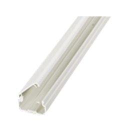 Panduit LDPH10WH8-A LDPH10 Hinged, 2-piece Power Rated Raceway With Adhesive 8FT., White