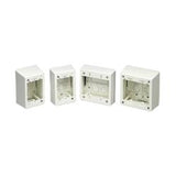 Panduit JBP2DIW | Double Gang Power Rated 2-piece Deep Outlet Box, Off White