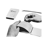Panduit PCMB-12 | StrongHold PCMB-12 Pre-Printed Wire Marker Book, 12, Vinyl Cloth, White, Black