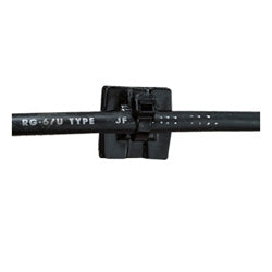 Panduit EMS-A-C0 | Ems-A-C0 Cable Tie Mount, Black, Uv Pa6.6, Two-Part Epoxy, 0.98X0.98", Pk100