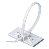 Panduit SMS-A-D15 | Sms-A-D15 Cable Tie Mount, Ivory, Abs, Rubber Adh., 2.06X1.04", Pk500