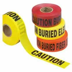 Panduit HTU3O-FO-M Underground Tape, Fiber Optic, 3";W, Orange, 1000’; Roll