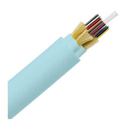 Panduit FODPZ48Y | Distribution Cable, Plenum Rated, All-Dielectric, 48-Fibers, OM4 10 GbE 50/125Âµm Multimode Fiber, Non-ribbon, Aqua Jacket