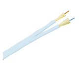 Panduit FOIPZ02Y | Interconnect Zip Cord Cable, Plenum Rated, 2-Fibers, 50/125um 10Gig OM4 Multimode Fiber, 2.9mm Diameter, Aqua Jacket