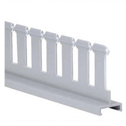 Panduit SD4H6 Slotted Duct Divider Wall, PVC, 4";H X 6 FT. Long