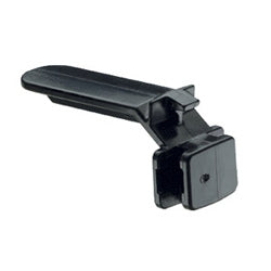 Panduit WR2-C | Panduct WR2-C Wire Retainer, G and H Duct, Black, ABS, 2" Duct W, PK100