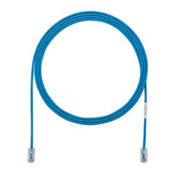 Panduit UTP28CH8BU | Cat 5e 28 AWG UTP Copper Patch Cord, 8 ft, Blue