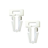 Panduit PM2H25-C Cable Tie Mount, Push Mount, Natrual, Pack of 100