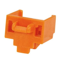 Panduit PSL-DCJB-OR-C | RJ45 Blockout Device, Orange