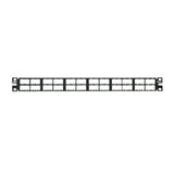 Panduit CPP48HDVNSWBL | Mini-Com Patch Panel, w/VN 48 Port, 1 RU, BL