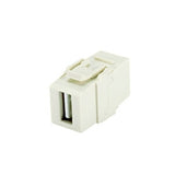 Panduit NKUSBAAWH NetKey USB 2.0 Female A/Female A Coupler - White