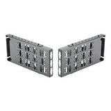 Panduit R2PPDUB | 2-Post Rack PDU Mounting Bracket Kit, Steel, Black