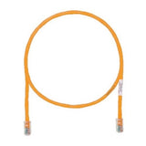 Panduit UTPCH2ORY Category 5e, UTP patch cord with Pan-Plug Modular Plugs on each end.