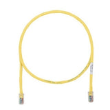 Panduit UTPCH9YLY | Cat 5e 24 AWG UTP Copper Patch Cord, 9 ft, Yellow