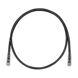 Panduit UTPSP6BLY | Copper Patch Cord, Category 6, Black UTP Cable, 6 FT.