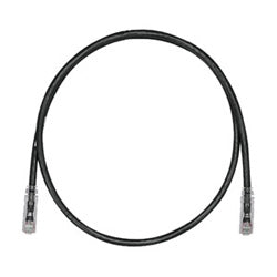 Panduit UTPSP12BLY | Copper Patch Cord, Category 6, Black UTP Cable, 12 FT.