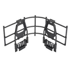 Panduit WGINTBRC4BL Intersection Bend Radius Control, 4"; High, Wyr-Grid, Black Powder Coated