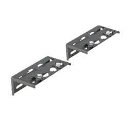 Panduit WGWMTB1830BL Bracket, Wall Mount, 18";, 30"; Width, Wyr-Grid, Black Powder Coated