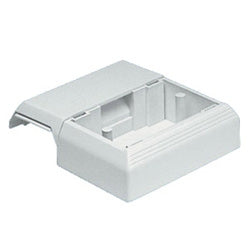 Panduit T45WCWH | T-45 Offset Box For Screw-on Faceplates, White